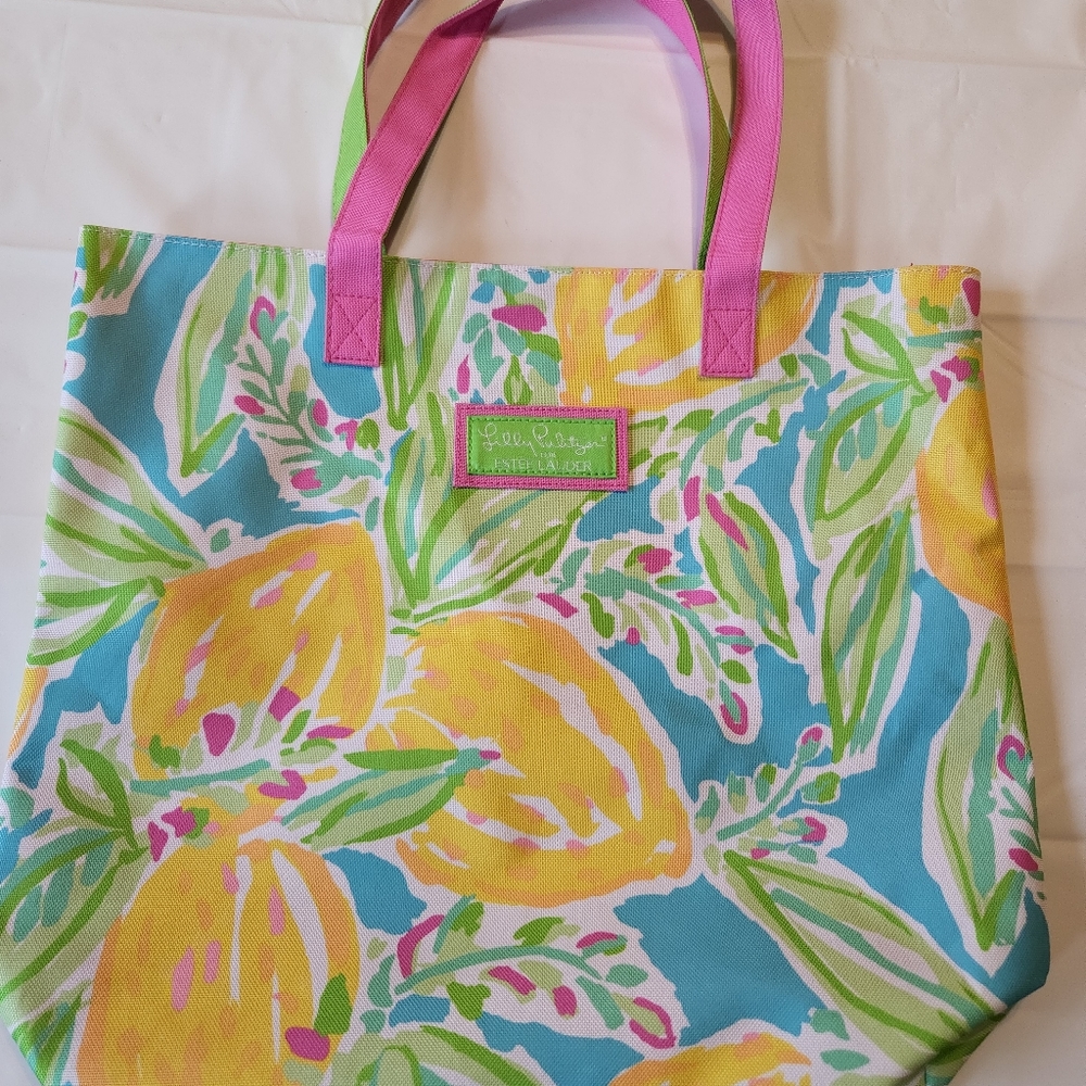 Lilly Pulitzer for Estee Lauder Shopping Tote
